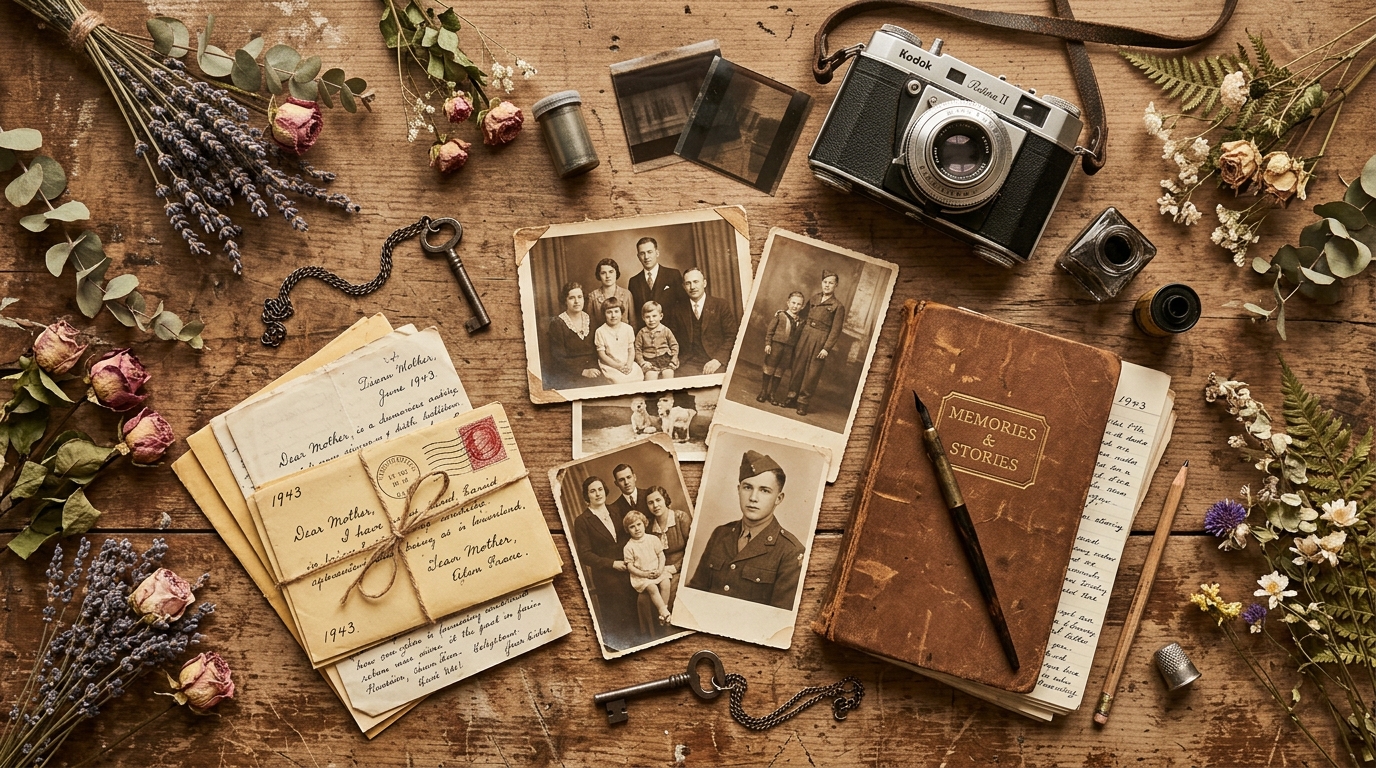 Stare fotografie i listy